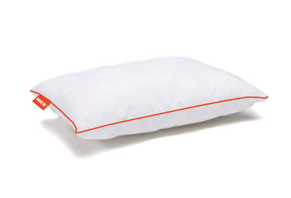 almohada funda ribete